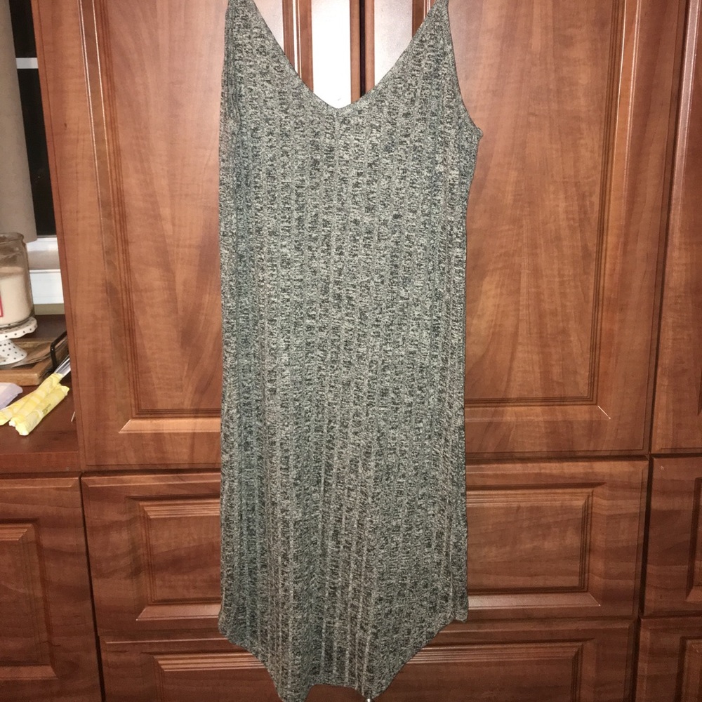 Rustic grey date night dress
